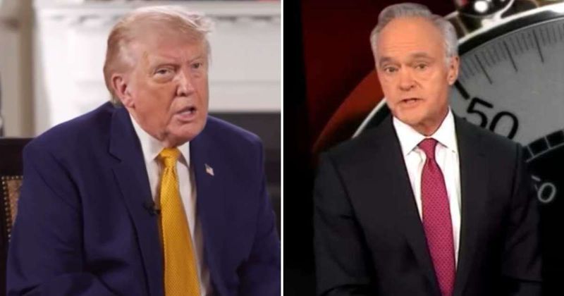 Trump called Scott Pelley 'terrible' and part of a 'crooked gang' on podcast hours before CBS firing