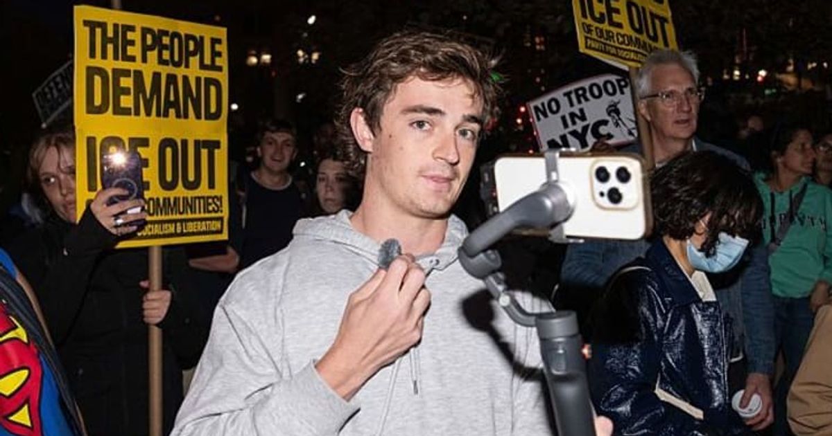 The viral allegation linking independent journalist Nick Shirley's rise to the Trump White House appears to have originated from comments made by Gabrielle Cuccia, a former Pentagon correspondent for One America News Network (Getty Images)