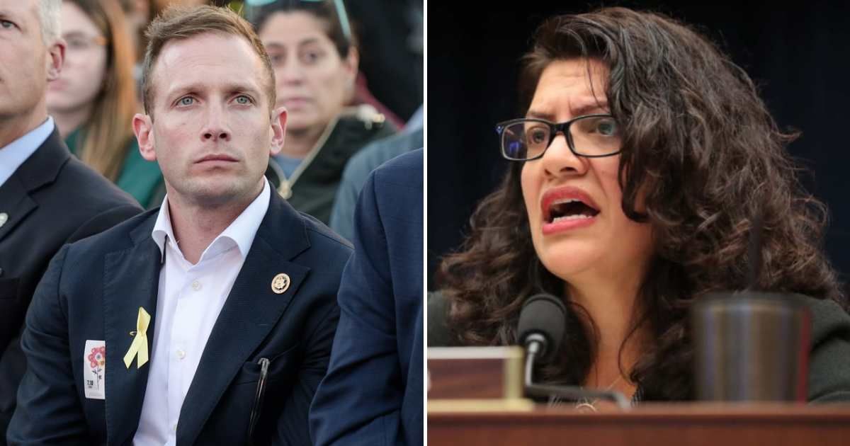 A House debate on US involvement in Lebanon erupted after Rep Max Miller accused Rep Rashida Tlaib of ties to violent groups (@Max Miller/X, Getty Images)