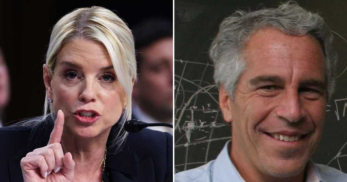 Former Attorney General Pam Bondi said that the DOJ had not withheld Epstein records, arguing that the remaining files were largely duplicates or privileged documents (Getty Images)