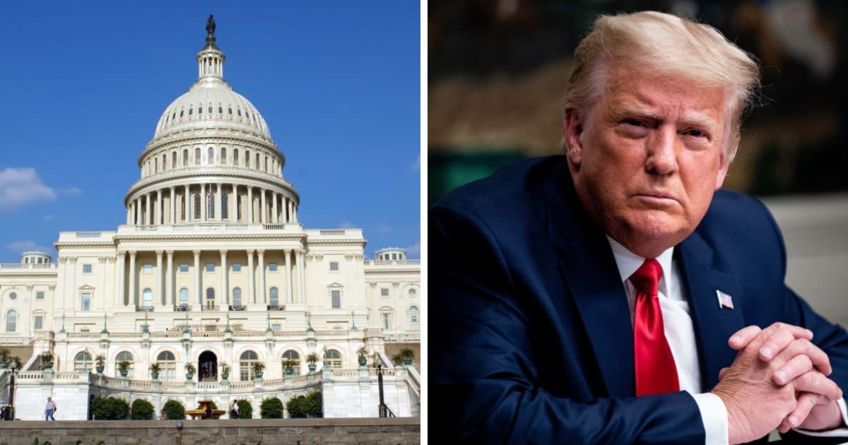Four Republican senators joined Democrats to block the SAVE America Act, a major setback to one of  Trump’s top election priorities (Getty Images)