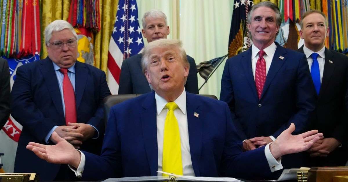 President Donald Trump said US energy dominance is vital for AI, economic growth and national security while announcing $700 million for coal (Getty Images)