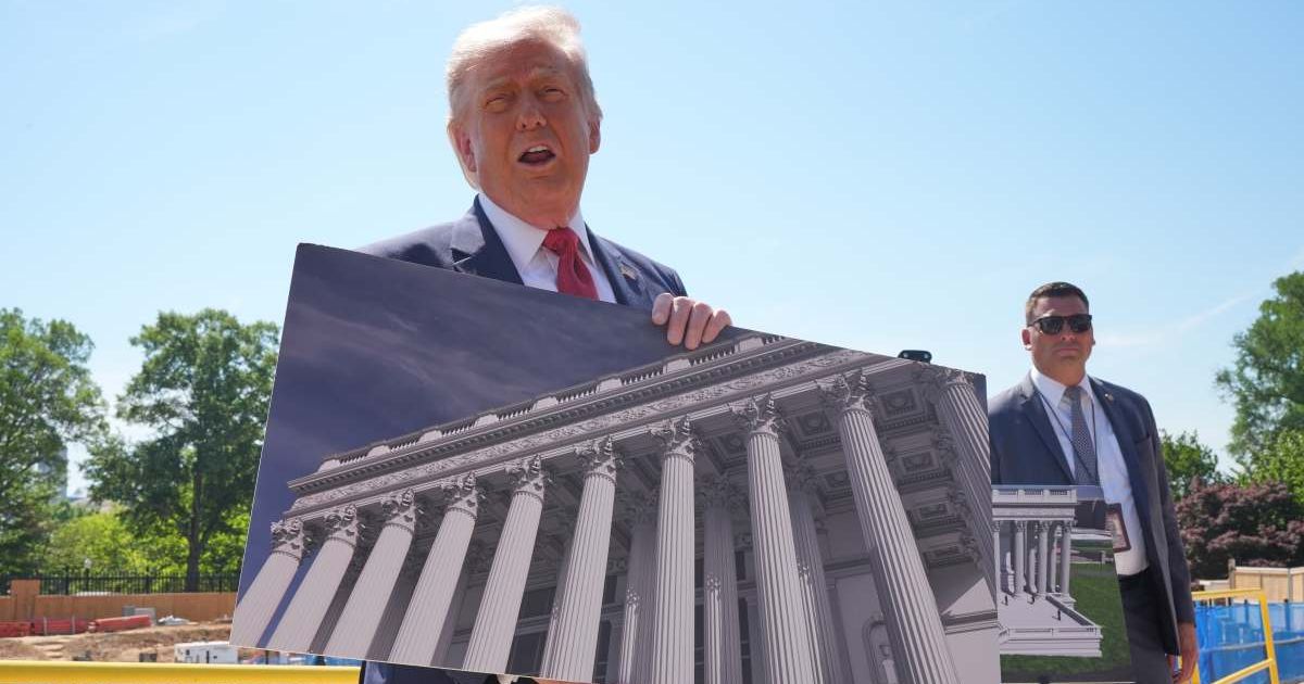 Trump slammed National Trust's member Alison Hoagland, saying she lacks any legal standing (AP Photo/Jacquelyn Martin)