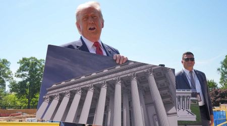 Trump says WH ballroom progressing well as he blasts ‘serial plaintiff’ Alison Hoagland lawsuit