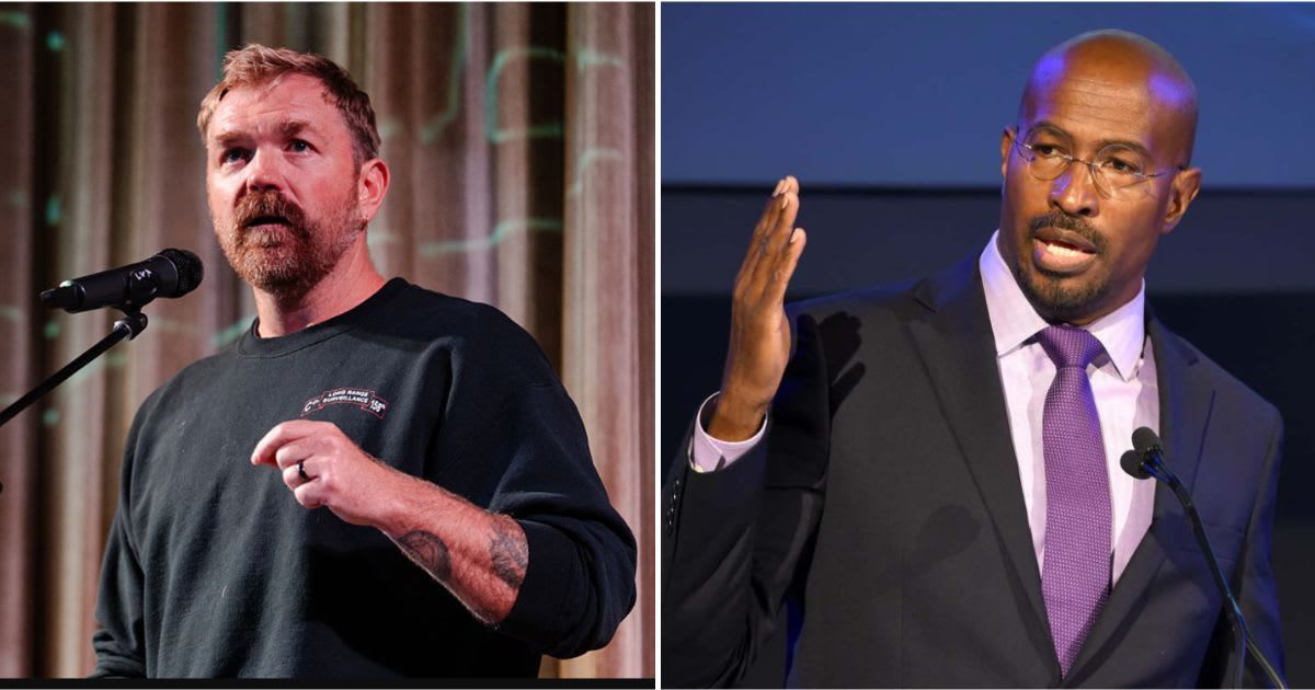 According to Jones, Platner’s campaign has become a litmus test for Democrats on whether they will hold their candidates to the same standards they use to criticize Republicans (Photo by Sophie Park/Getty Images)