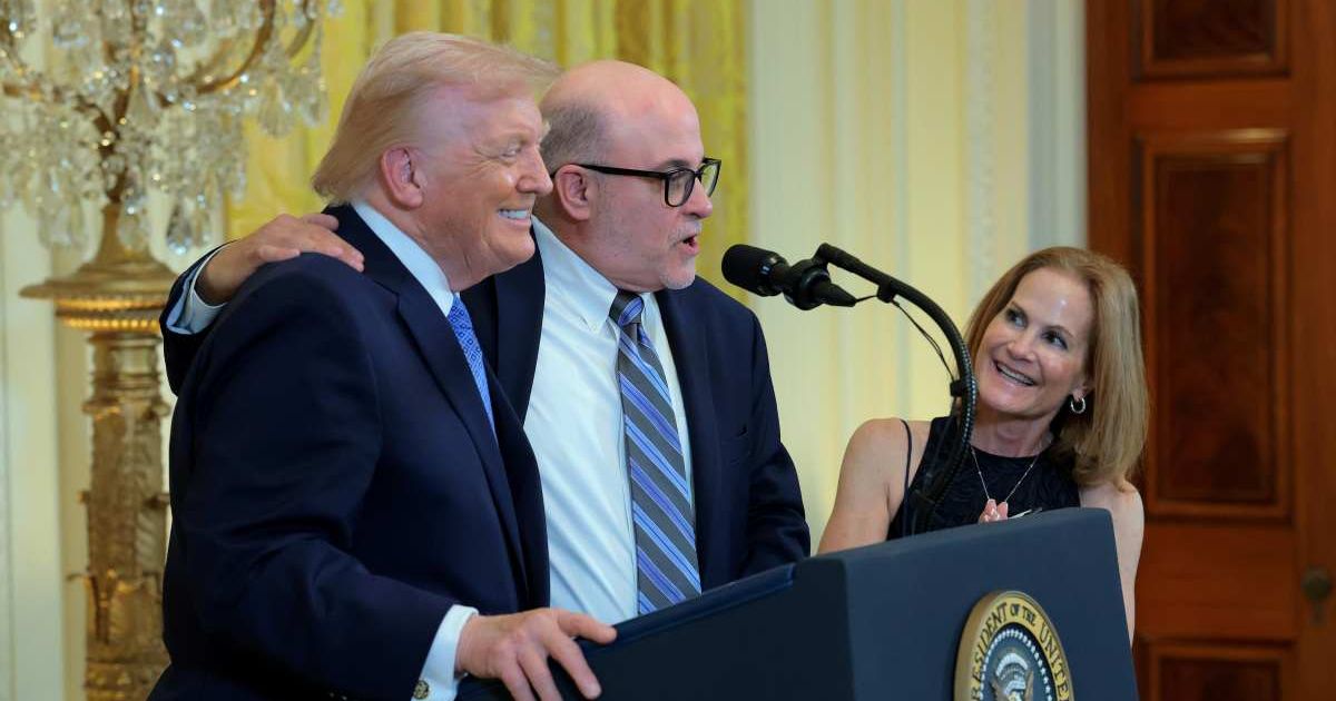 Fox News host Mark Levin questioned a reported Trump-backed Saudi nuclear deal, citing concerns over weakened nonproliferation safeguards (Anna Moneymaker/Getty Images)