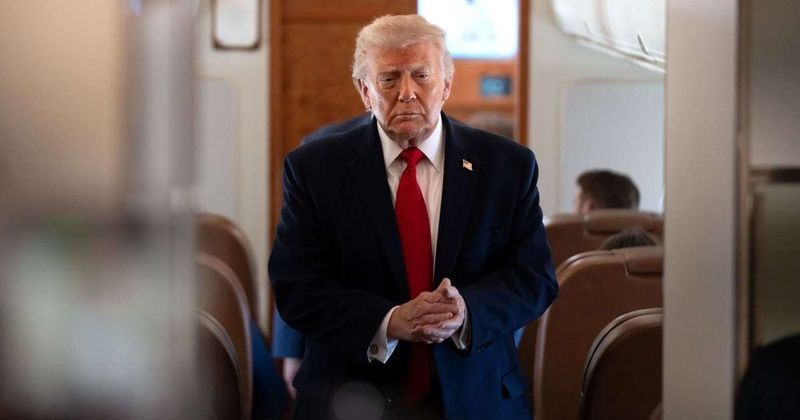 Fact Check: Did Trump post his image dressed as footballer surrounded by male cheerleaders?