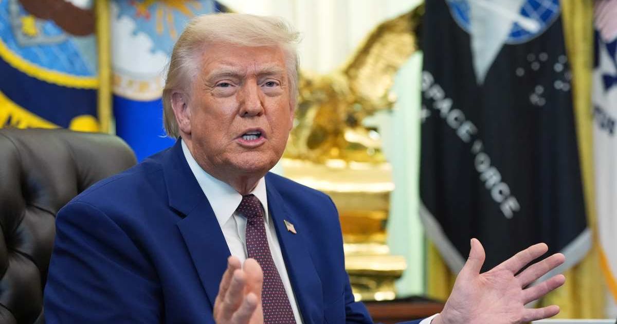 President Trump is fighting to resume the stalled golf course restoration at Joint Base Andrews, aiming to provide top-tier, accessible recreational amenities for our 'wounded warriors' (AP Photo/Alex Brandon)
