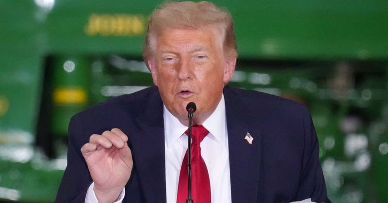 Trump says he pardoned man sentenced to 7 years for 'fixing his own truck'
