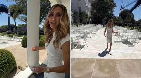 Lara Trump reveals Trump has installed gold medallions ‘even in the shower’ at White House