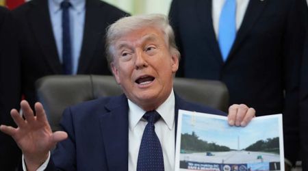 'The best is yet to come': Trump touts reflecting pool transformations, teases new addition