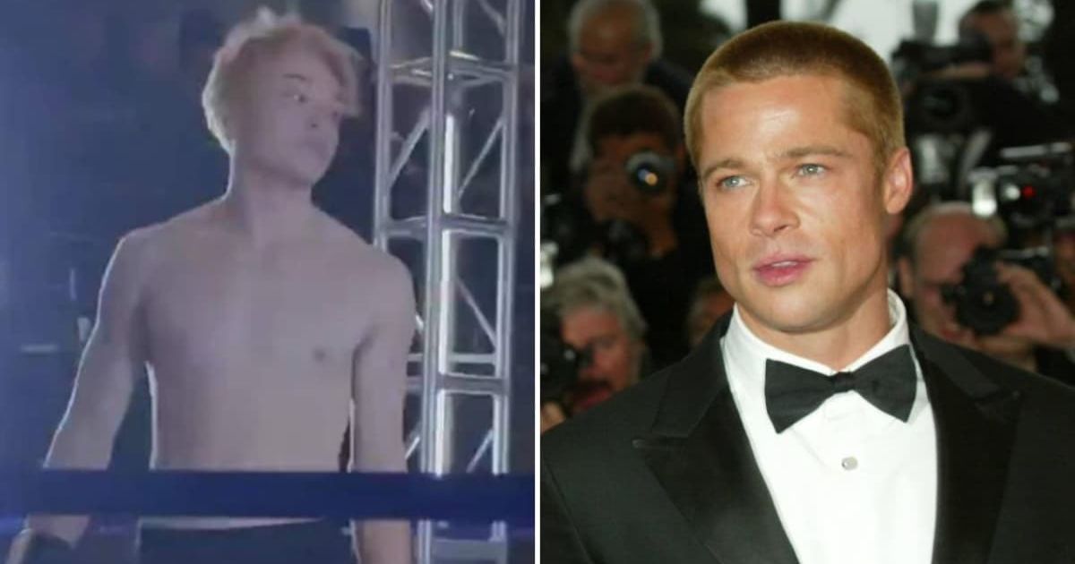Brad Pitt and Angelina Jolie's son, Knox Jolie-Pitt, impressed in a Muay Thai fight, drawing comparisons to Brad Pitt's 'Fight Club' character (TMZ/Twitter, Toni Anne Barson Archive/WireImage)