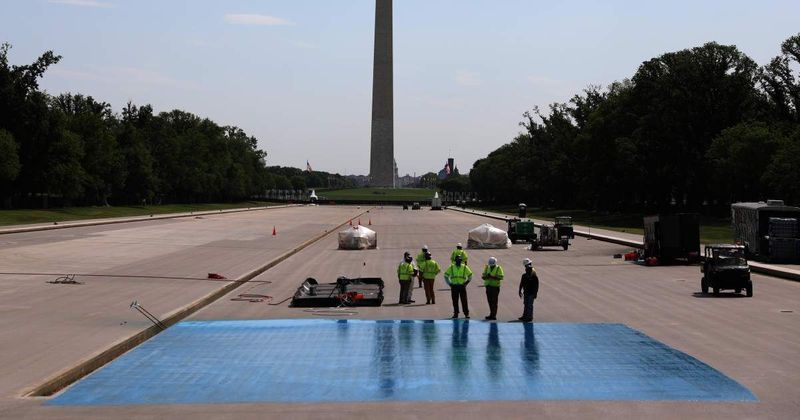DC residents slam Trump's $14M Lincoln Reflecting Pool makeover as 'an incredible waste of money'