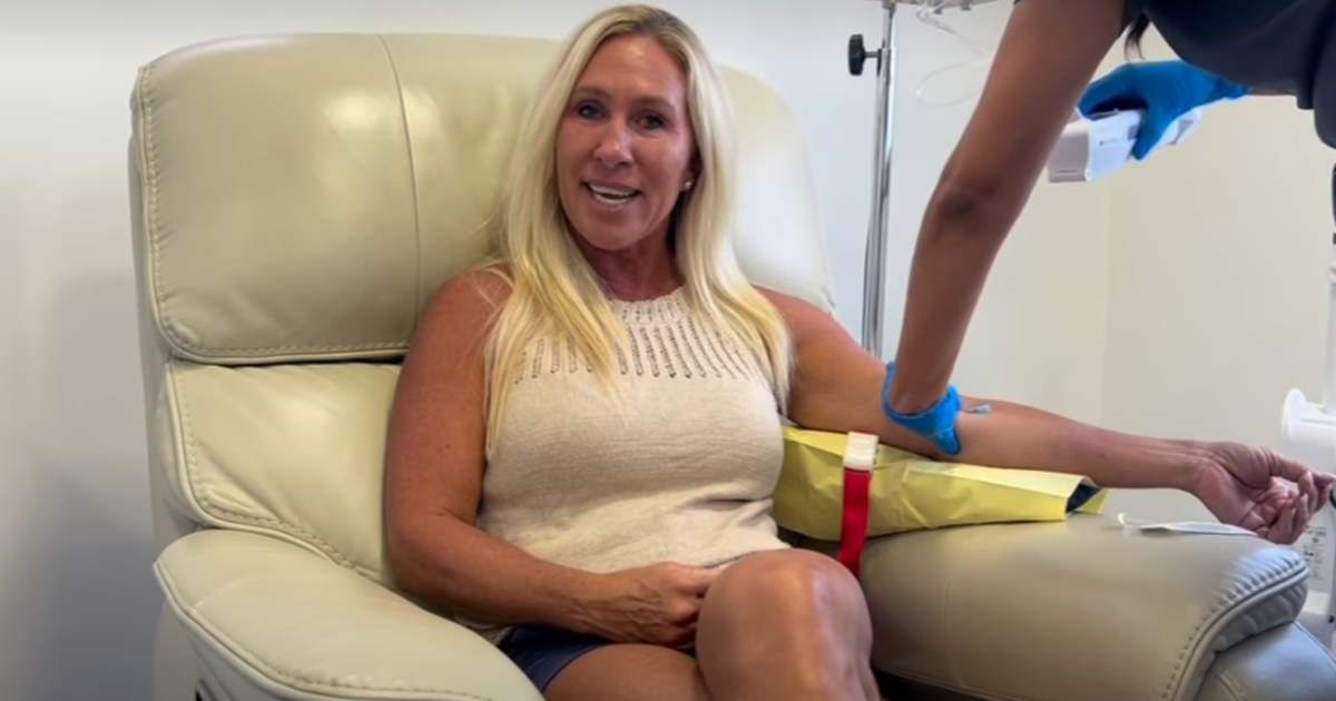Marjorie Taylor Greene traveled to Mexico to receive stem cell IV treatments as these procedures are not FDA-approved for general wellness in the US (@realmarjoriegreene/Instagram)