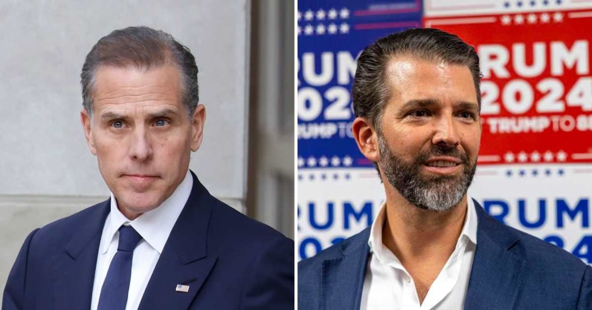 Hunter Biden criticized Donald Trump Jr's 'Don Jr Gold' promotion tied to America's 250th anniversary (Getty Images)