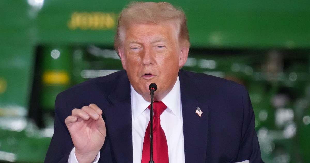 After floating the controversial idea of bringing Greenland under US control, President Donald Trump is now weighing a plan to buy the Chagos Islands from Mauritius (AP Photo/Glen Stubbe)