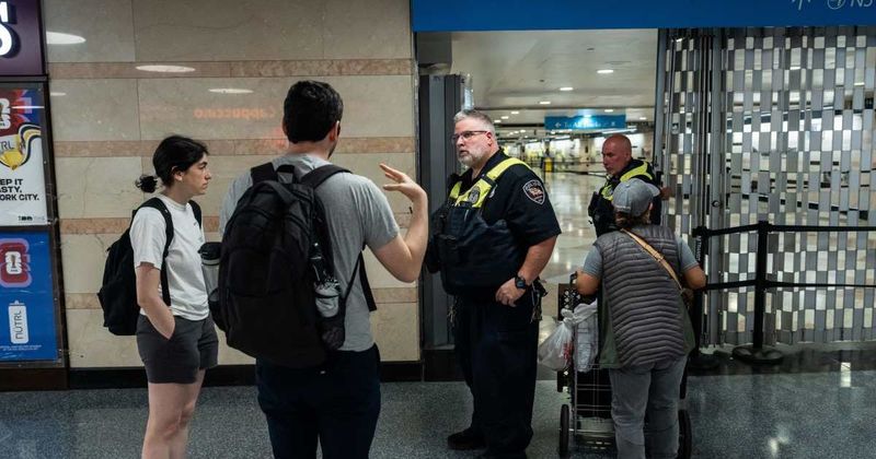 Penn Station stabbing suspect in custody after attack leaves 5 injured before Trump MSG visit
