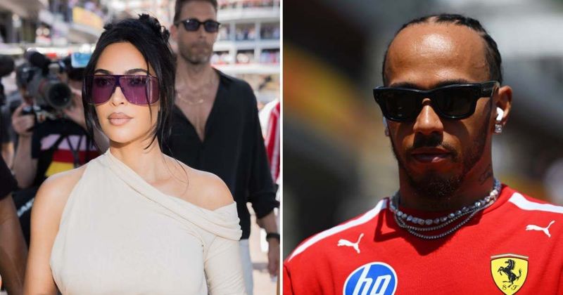 Lewis Hamilton gushes over Kim Kardashian at Monaco Grand Prix: 'It's amazing to have that support'
