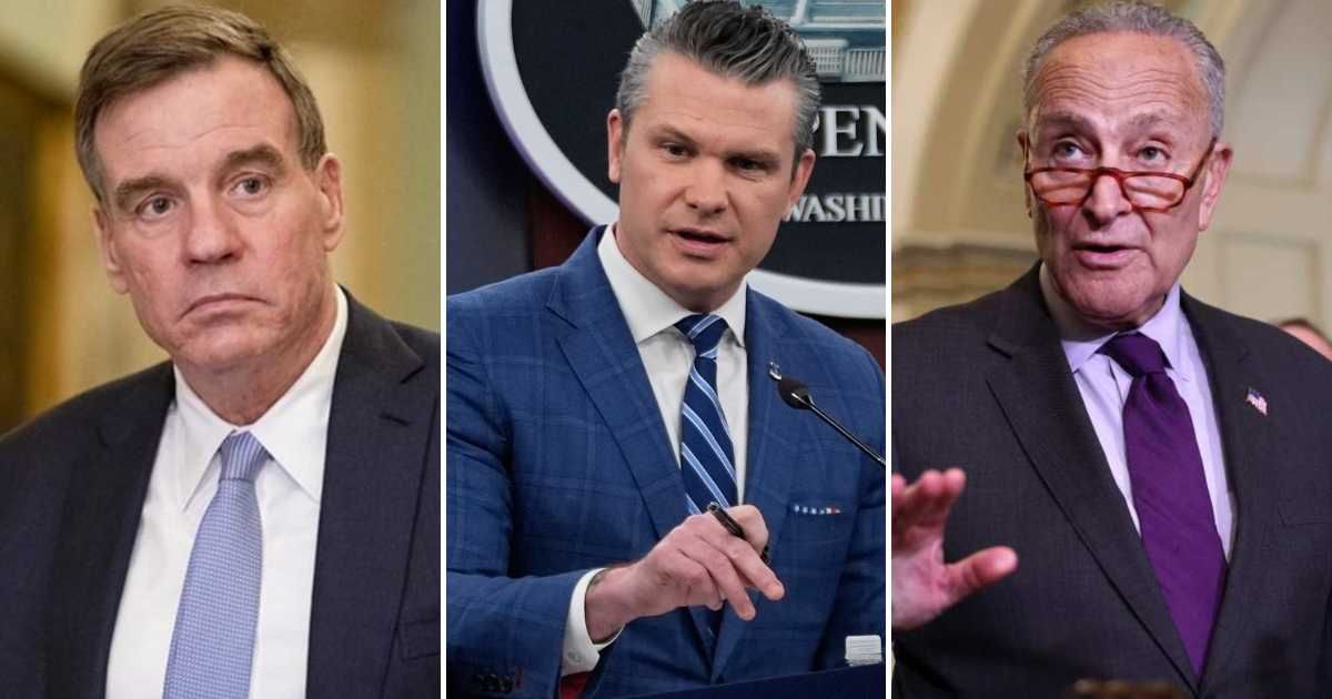 "Democrats are choosing to halt action on reauthorization, undermining national security and putting politics ahead of safety," Hegseth said (AP Images/ Getty Images)