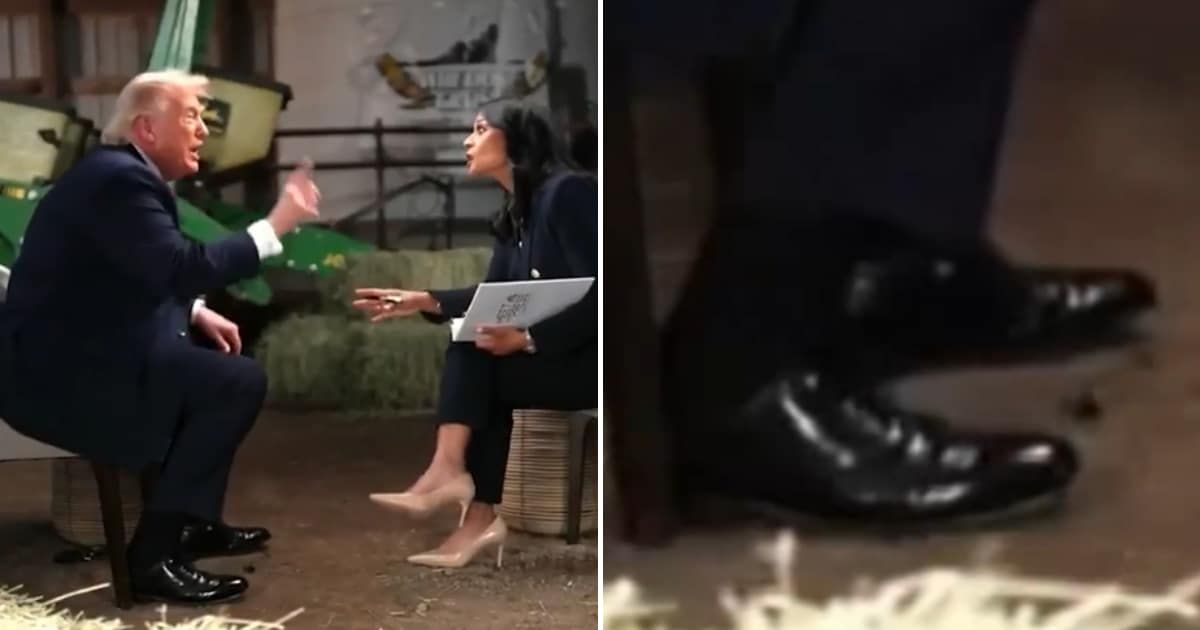 Fact Check: Did Trump throw and step on a microphone before walking out of his NBC interview?