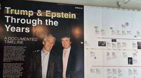 Fact Check: Did the Trump-Epstein reading room arrive in Washington, DC, for POTUS' birthday?