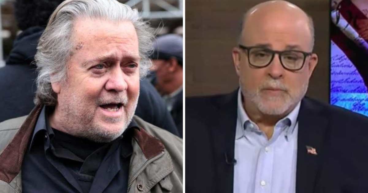 Escalating the feud among MAGA loyalists, Mark Levin demands Steve Bannon release Epstein tapes (Getty Images and Fox News)