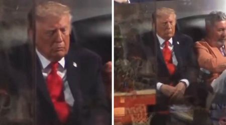 Trump appears to doze off while attending NBA Finals Game 3 at MSG