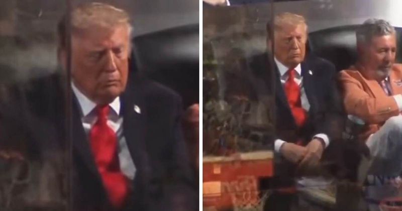 Trump appears to doze off while attending NBA Finals Game 3 at MSG