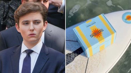 Barron Trump-backed Yerba Mate brand launches first product with $39 Florida-inspired 12-pack