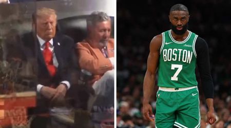 Celtics star Jaylen Brown mocks Trump for falling asleep during NBA Finals: ‘Not surprised at that’