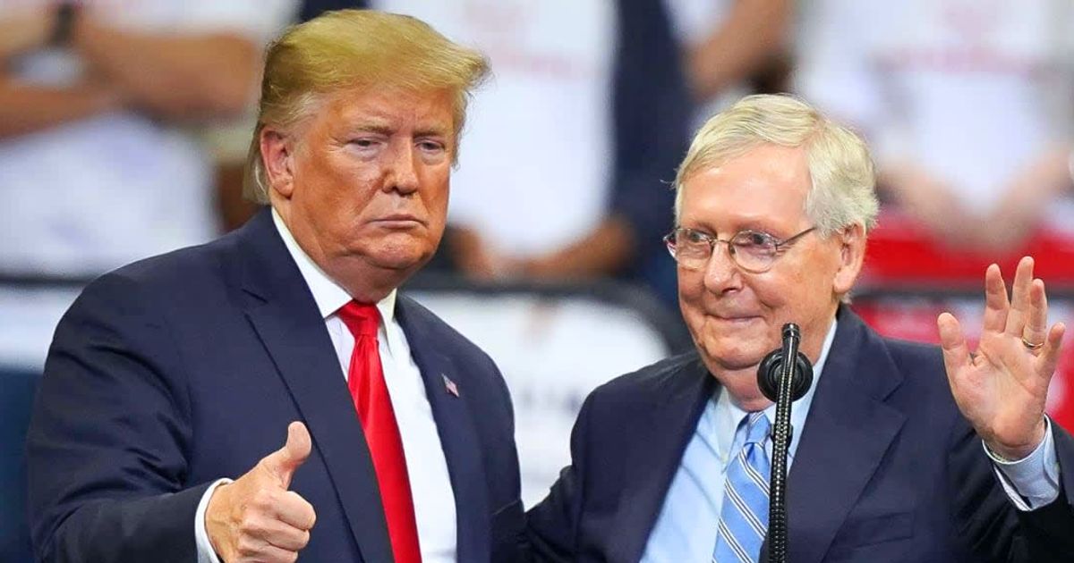 Sen Mitch McConnell warned that President Donald Trump’s defense funding strategy could jeopardize key military priorities and expose GOP divisions (Getty Images)
