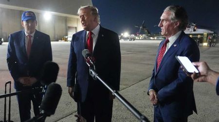 Trump says NBA is ‘a little left-wing’ but still ‘great entertainment’ after Finals appearance