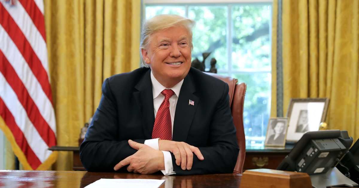 President Donald Trump revealed a secret Hormuz mission, claiming the US controlled a key oil route and had moved 100 million barrels (Getty Images)