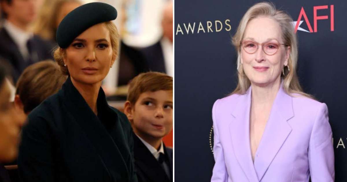 A viral social media rumor claimed Ivanka Trump was criticized on live television by Meryl Streep (Getty Images)