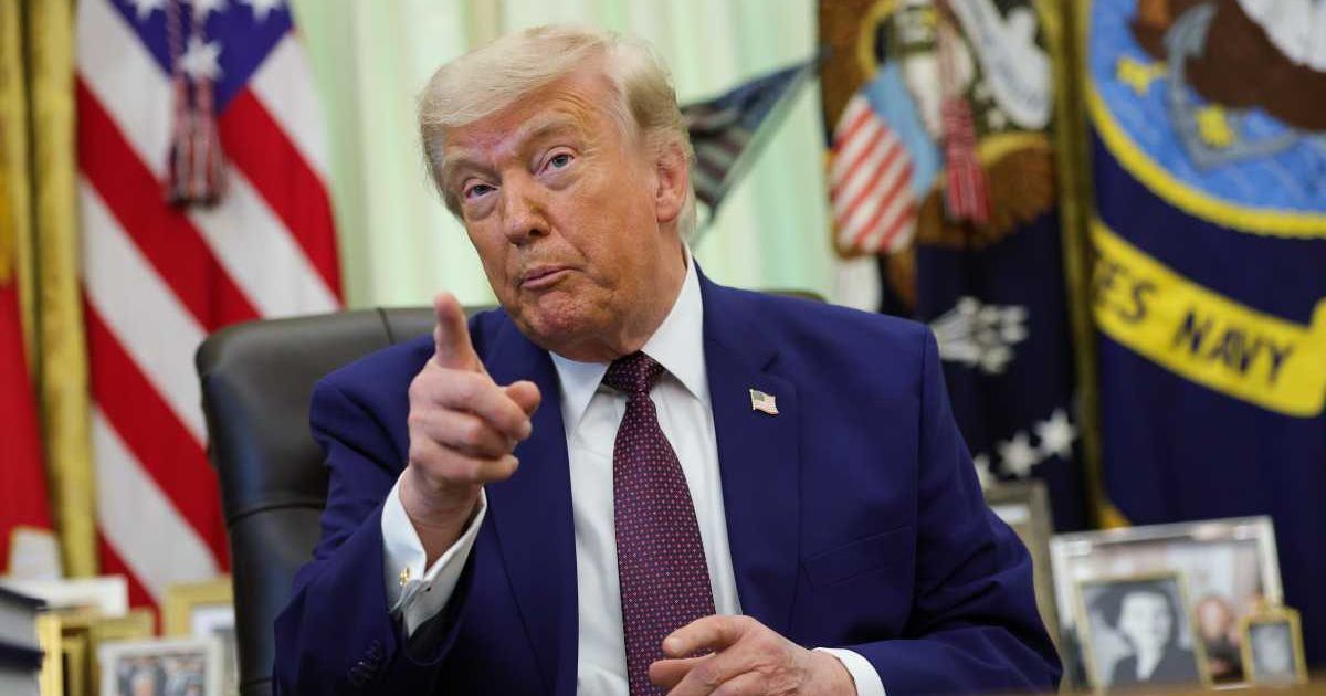 President Donald Trump said US strikes hit Iranian military targets and warned of further action if Iran does not agree to a deal (Kevin Dietsch/Getty Images)