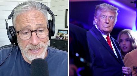Jon Stewart says Trump’s ‘mostly cheers’ claim reveals ‘power of reality distortion’
