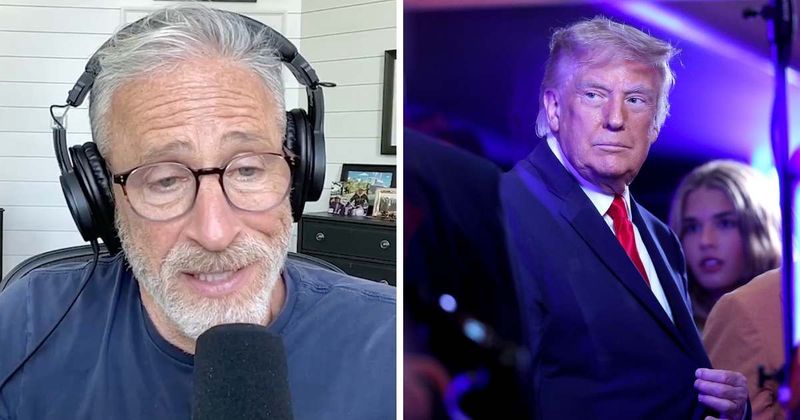 Jon Stewart says Trump’s ‘mostly cheers’ claim reveals ‘power of reality distortion’
