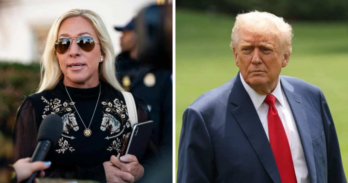  Greene said Trump’s communications team should have reminded him of his previous 'no wars' campaign statements before his interview  (Getty Images)