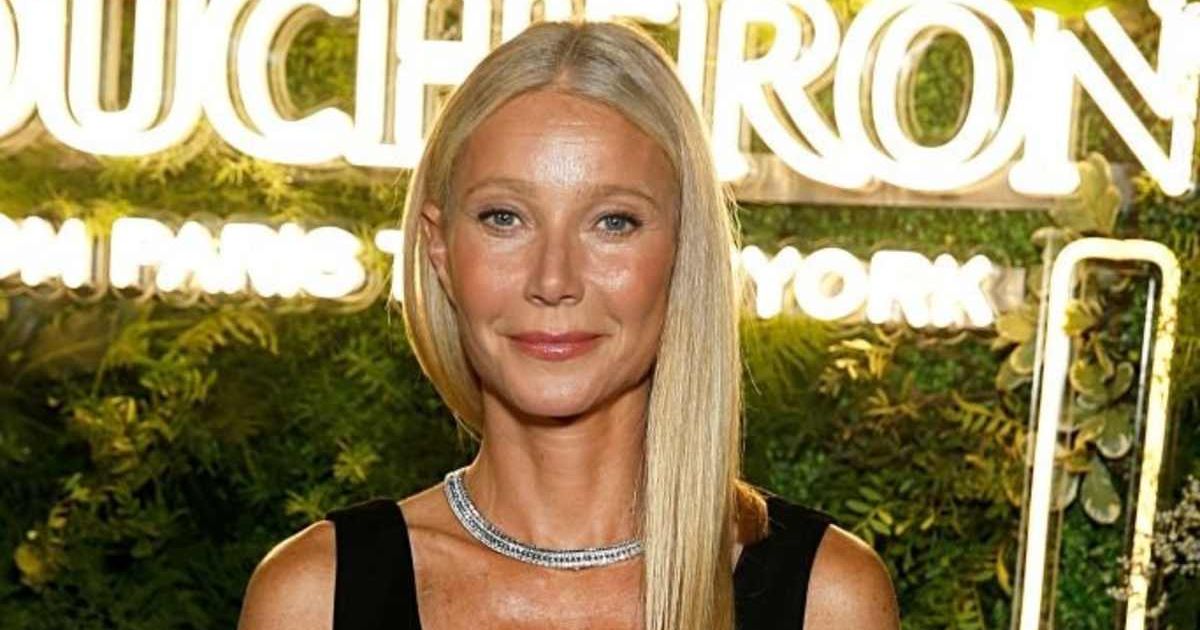 As per viral posts, Gwyneth Paltrow appears in an advertisement for 51 Park, a luxury real estate project in the Israeli city of Herzliya (Dominik Bindl/Getty Images)