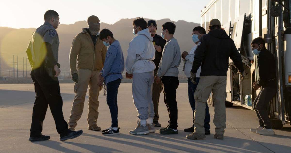 A deportation flight carrying migrants from Iran, Syria, Afghanistan and Turkey could depart within days under a new US agreement with the Central African Republic (Getty Images)