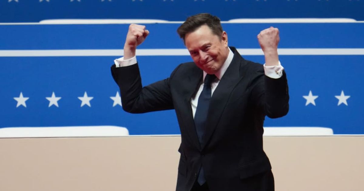 Elon Musk became the world's first trillionaire after SpaceX's IPO (Getty Images)