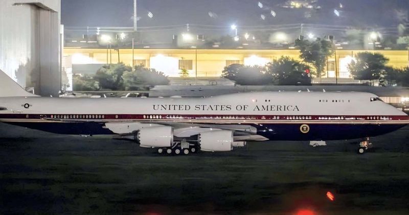 Trump eyes first Air Force One flight on Qatar-gifted jet for Mount Rushmore event