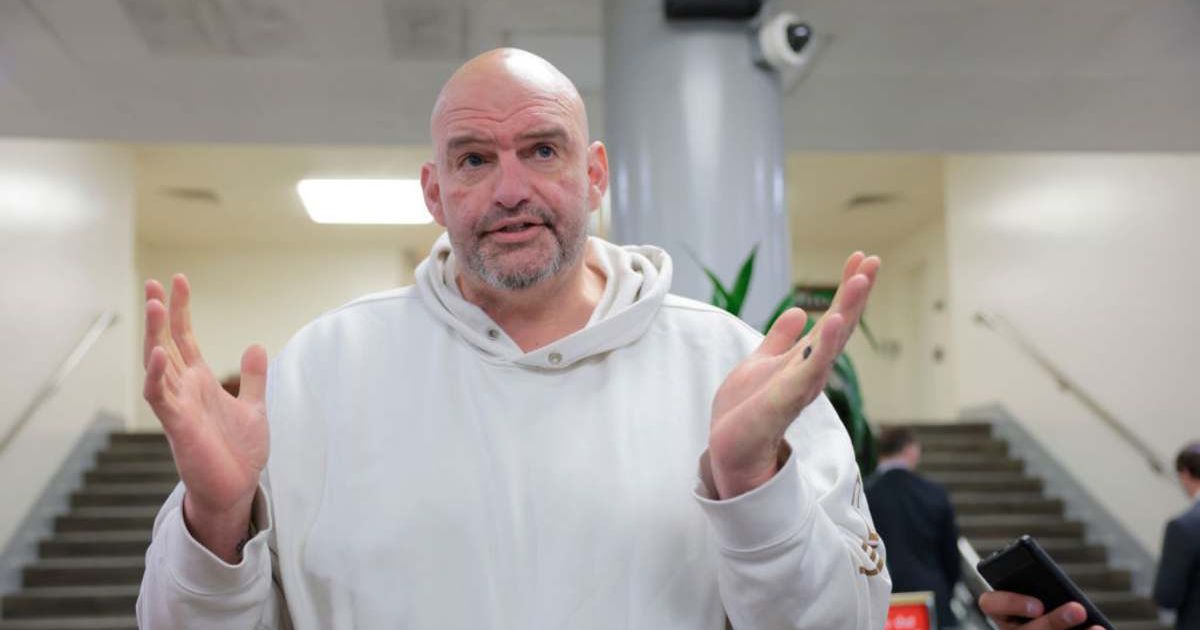 John Fetterman questioned claims that US allies had demanded Iran hand over 'nuclear dust' (Getty Images)