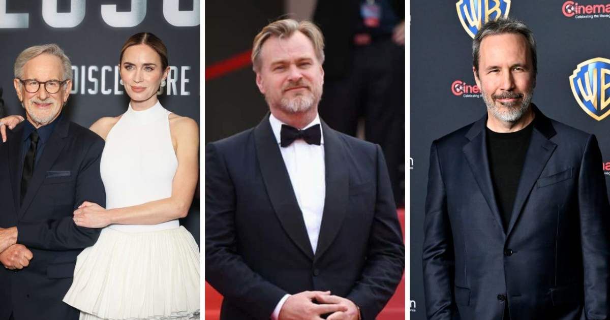 Emily Blunt reflected on the collaborative filmmaking styles of Steven Spielberg, Christopher Nolan, and Denis Villeneuve (AP Photo/Thomas Padilla, Emma McIntyre/Getty Images,  Bryan Steffy/Getty Images for CinemaCon)