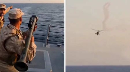 Fact Check: Does viral video show Iran shooting down US Apache helicopter in Persian Gulf