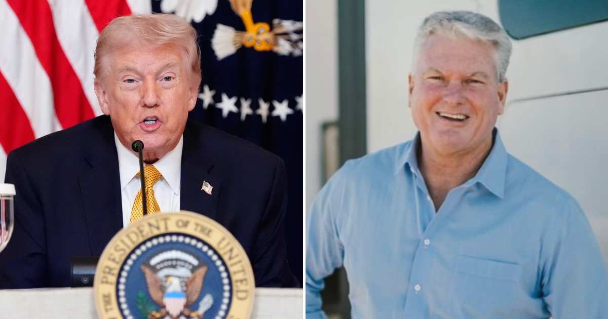 President Donald Trump's endorsement of Mike Collins ended weeks of speculation over his pick in one of the GOP's most closely watched Senate races (Getty Images, @Mike Collins/X) 