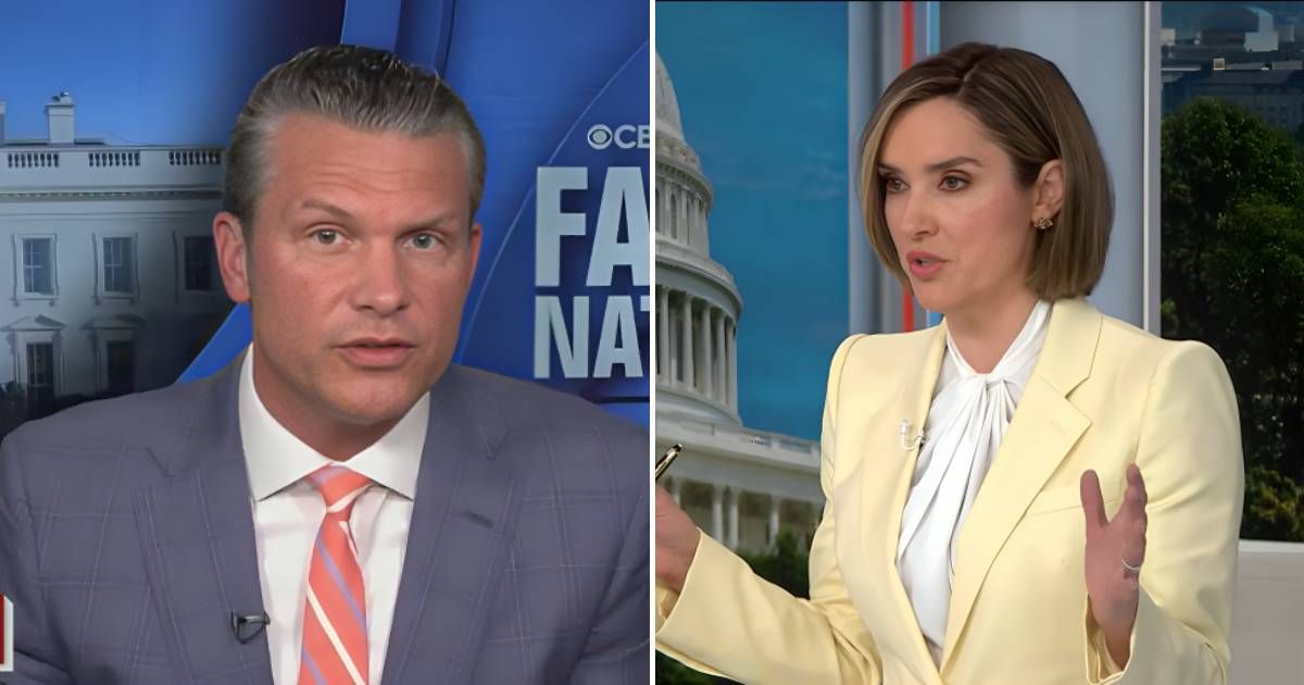 The Defense Secretary's latest television appearance renewed questions about Pentagon preparedness and the nation's ability to sustain military production during a prolonged conflict (Screengrab/FaceTheNation)