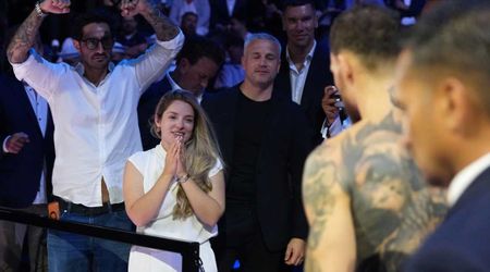 Mauricio Ruffy proposes to girlfriend at White House after brutal KO victory at UFC Freedom 250
