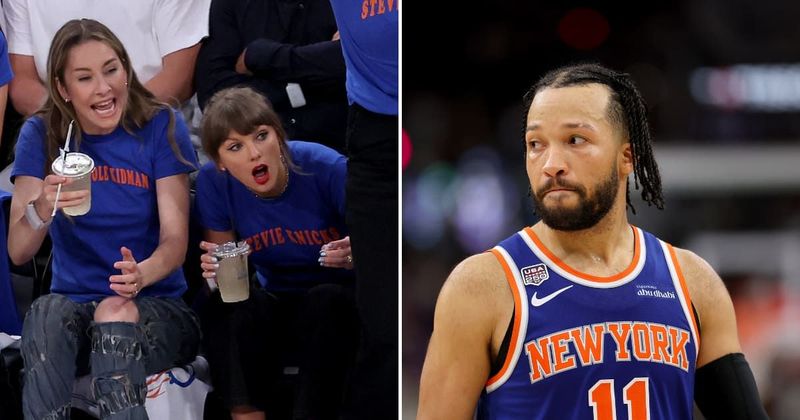 Jalen Brunson defends Knicks analyst after ‘get out of here, girl’ comment about Taylor Swift