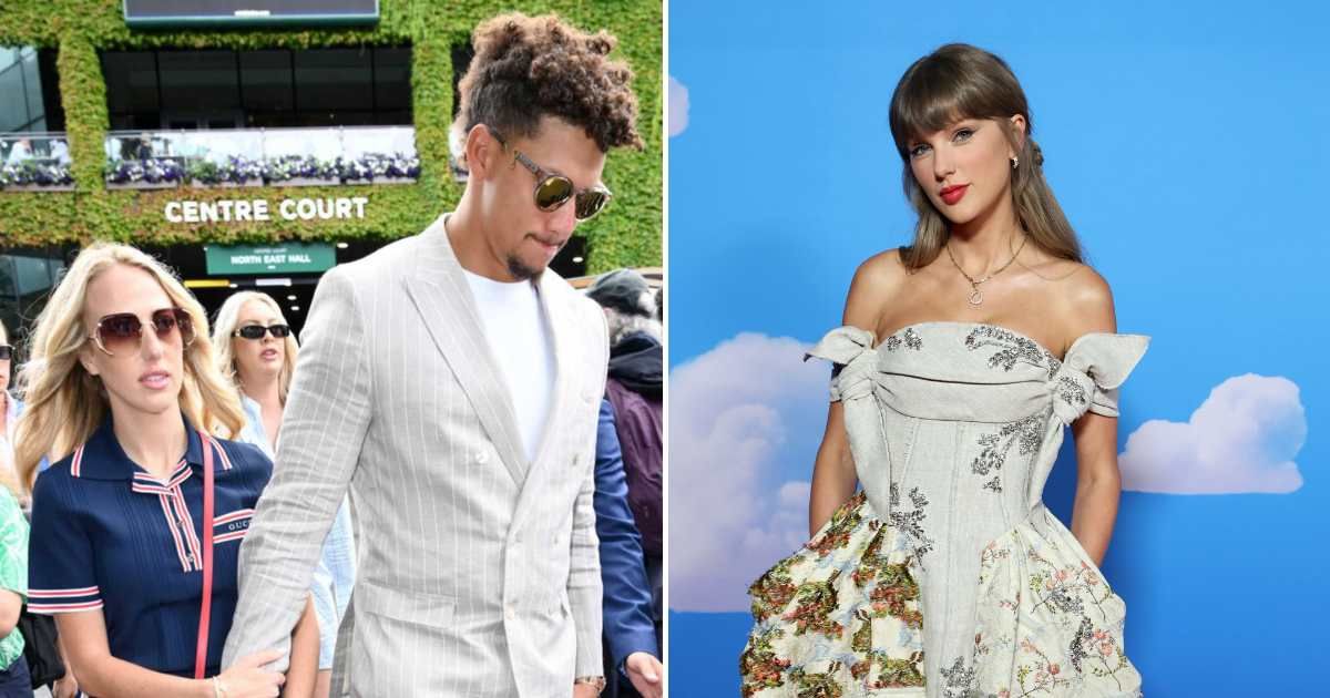 Patrick and Brittany Mahomes' son recognizes Taylor Swift in adorable video (Getty Images and Kevin Mazur/Getty Images for TAS Rights Management)